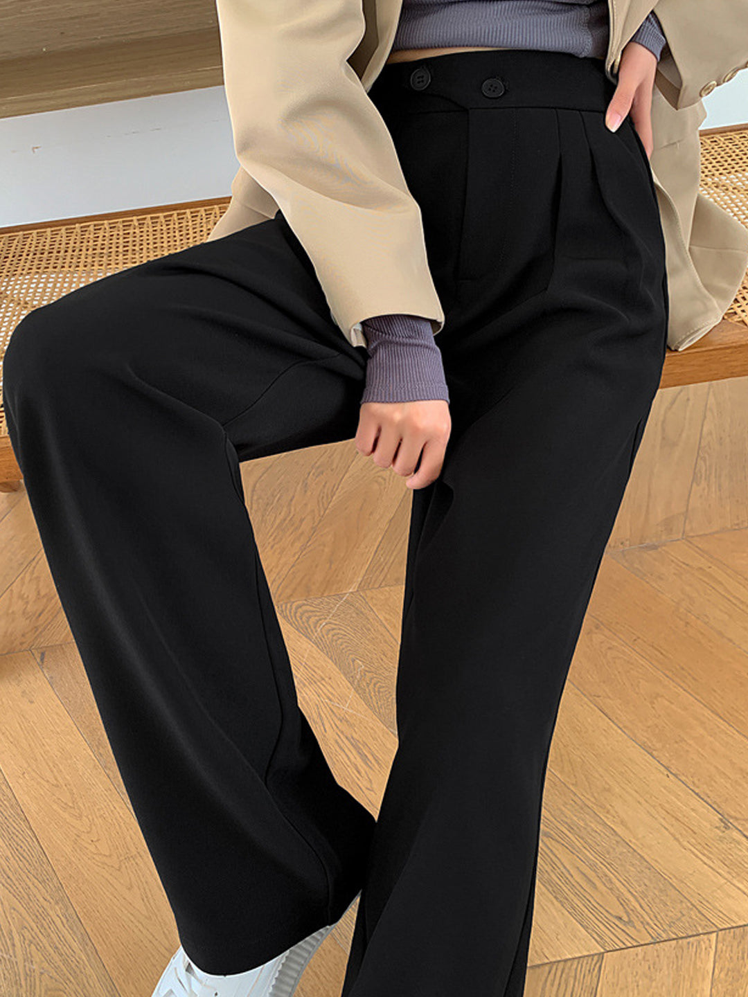 Debby Casual High Waist Pants - Image 2